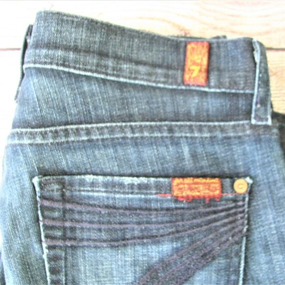 7 For All Mankind Crop dojo jeans - Picture 8 of 9